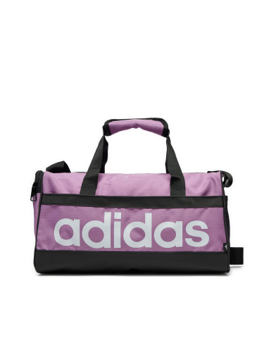 Сак adidas Essentials Linear Duffel Bag Extra Small IZ1901 Виолетов