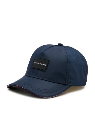 Шапка с козирка Tommy Hilfiger Corporate Repreve 5 Panel Cap AM0AM12545 Тъмносин