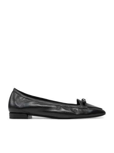 Балеринки Stuart Weitzman Tully Loafer SI484 Черен