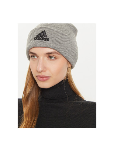 Шапка adidas Logo Beanie IY7665 Сив