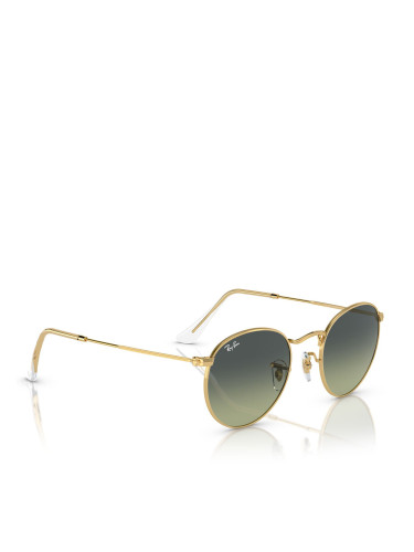 Слънчеви очила Ray-Ban Round Metal 0RB3447 001/BH Златист