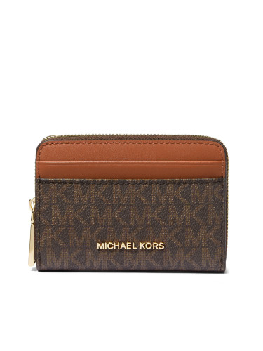 Голям дамски портфейл MICHAEL Michael Kors 32T4GJ6Z5B Кафяв