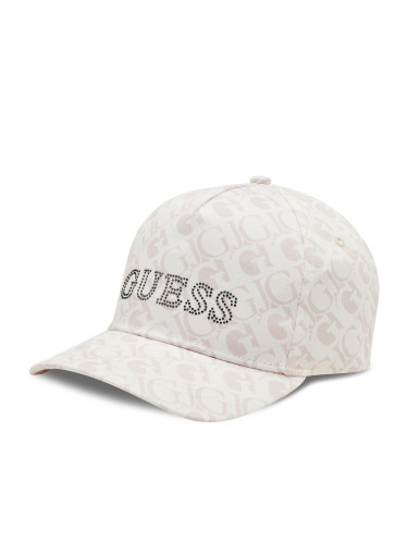 Шапка с козирка Guess J4YZ00 WO08O Бежов