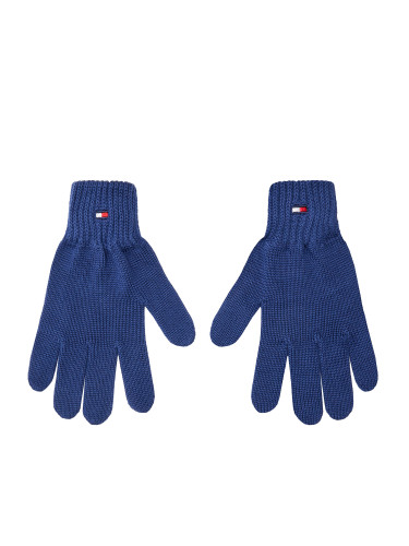 Детски ръкавици Tommy Hilfiger Small Flag AU0AU01657 Син