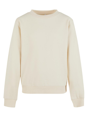 Girls' sweatshirt Light Terry Crewneck sand