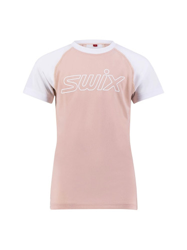 Dětské tričko Swix  Steady Peach whip