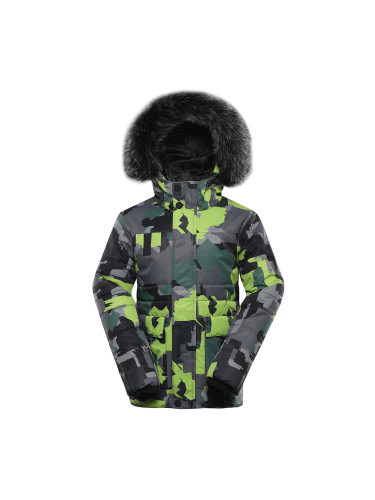 Children's jacket with PTX membrane ALPINE PRO WERDO smoked pearl variant pa