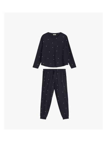 Women's pajamas ATLANTIC - dark blue