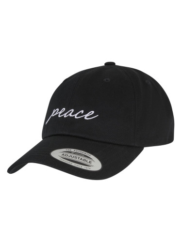 Peace Dad Cap Black