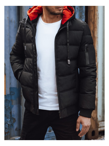 Мъжко зимно яке с качулка