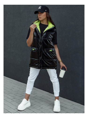 Дамски ватиран елек MAYLO черен