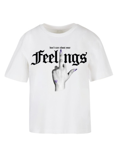 Women's T-shirt Don't Care white