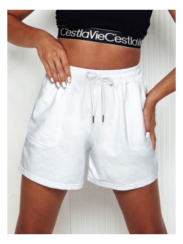 Дамски къси панталони PELLA, бели