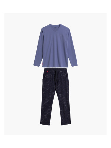 Men's pajamas ATLANTIC - blue