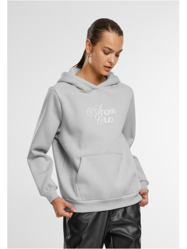 Women's hoodie Angels Club light asphalt