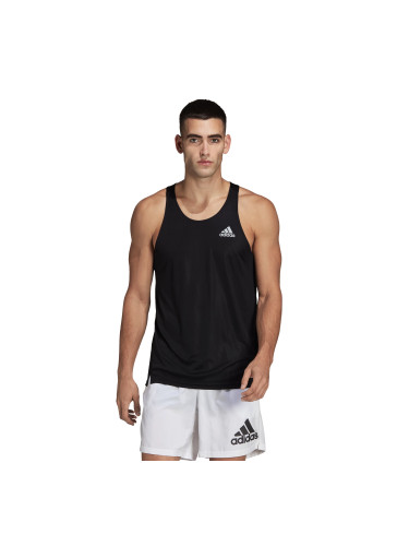 Pánské tílko adidas Own The Run Singlet Black