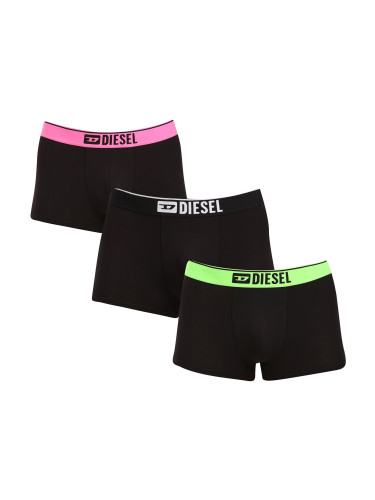 3PACK men's boxers Diesel black