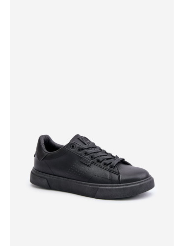 Men's Eco Leather Sneakers Big Star Black