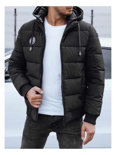 Мъжко зимно яке с качулка