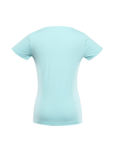 Women's organic cotton T-shirt ALPINE PRO EKKA limpet shell variant pa