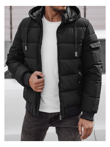 Мъжко зимно яке с качулка