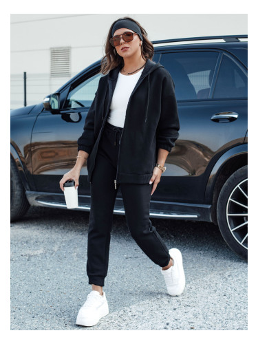 Дамски комплект фланелка AMILIA PREMIUM черен