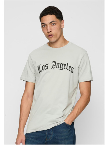 Men's Los Angeles Wording T-shirt light asphalt