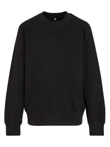 Boys' sweatshirt Light Terry Crew black