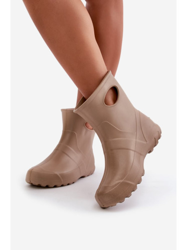 Women's waterproof boots LEMIGO GARDEN 752 Camel