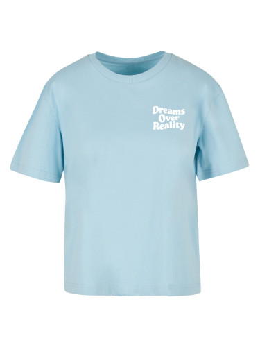 Women's T-shirt Dreams Over Reality blue