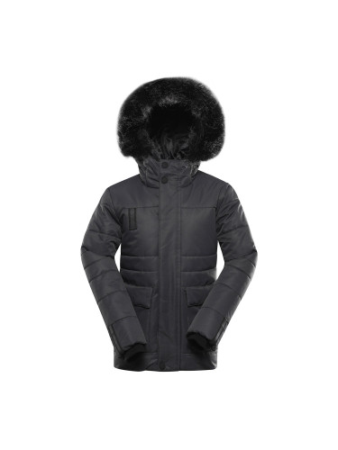 Children's jacket with ptx membrane ALPINE PRO WERDO dk.true gray