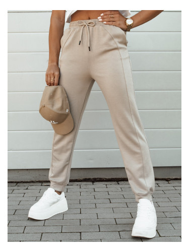 Women's sweatpants SMILL beige Dstreet