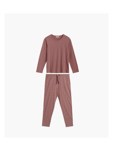 Women's pajamas ATLANTIC - powder pink