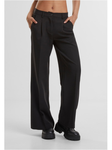 Women's wide-legged trousers black