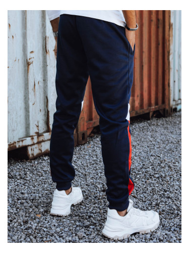 Men's sweatpants navy blue Dstreet