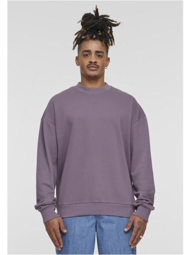 Men's Terry Crew Hoodie Purple