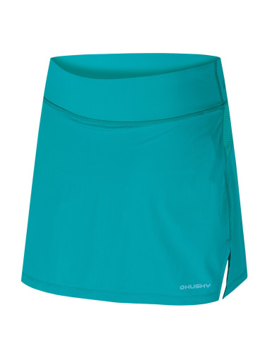 Women's functional skirt with shorts HUSKY Flamy L turquiose