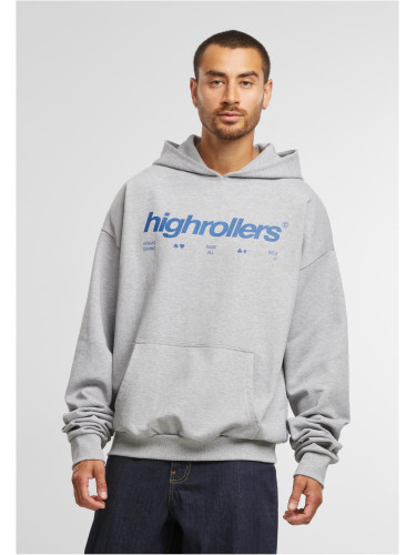 Men's hoodie Highrollers Oversize gray