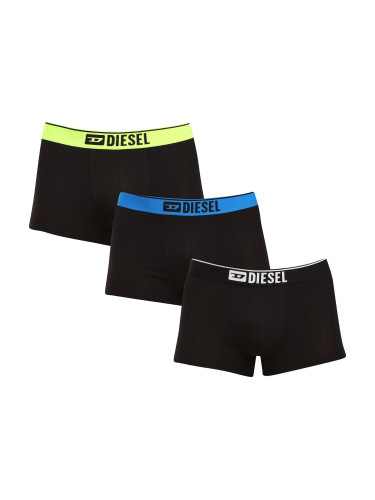 3PACK men's boxers Diesel black