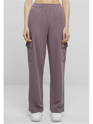 Women's Baggy Light Terry Sweatpants Purple