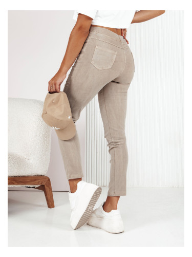 Women's GRACEST trousers beige Dstreet