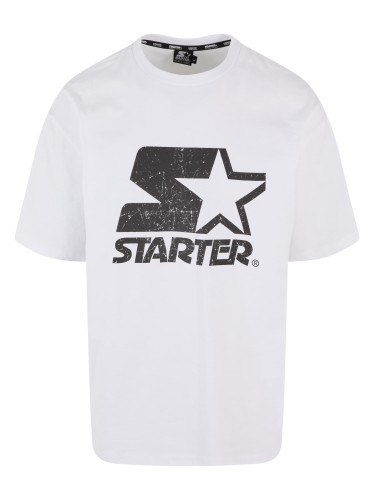 Men's T-shirt Starter Logo Oversize Acid white