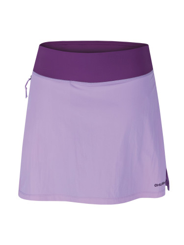 Women's functional skirt with shorts HUSKY Flamy L purple