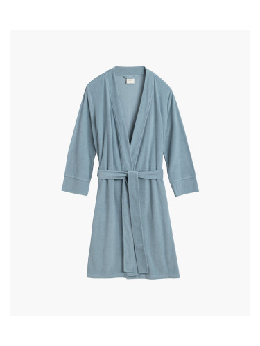 Women's bathrobe ATLANTIC - blue