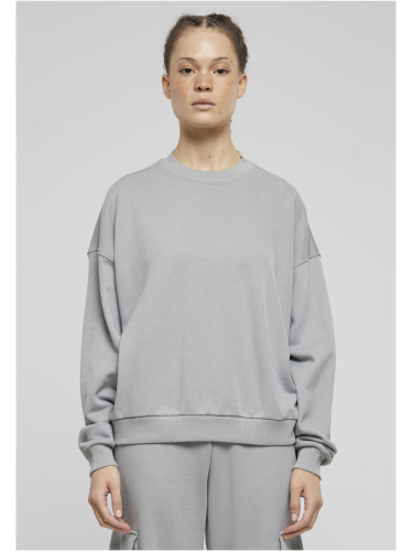 Women's Oversized Terry Light Asphalt Sweatshirt