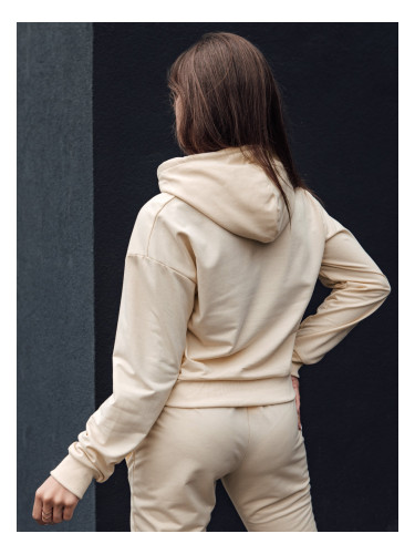 Women's hoodie TRENDHOOD cream Dstreet