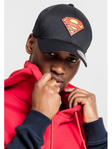 Superman Flexfit Cap Black/Black