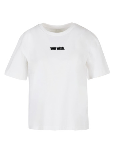 Women's T-shirt You Wish white