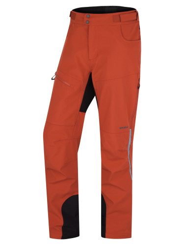 Men's softshell pants HUSKY Keson M dark orange