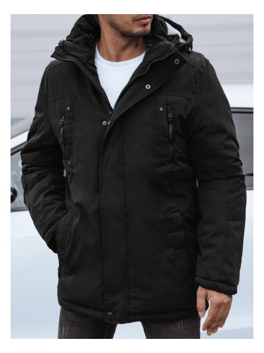 Мъжко зимно яке с качулка